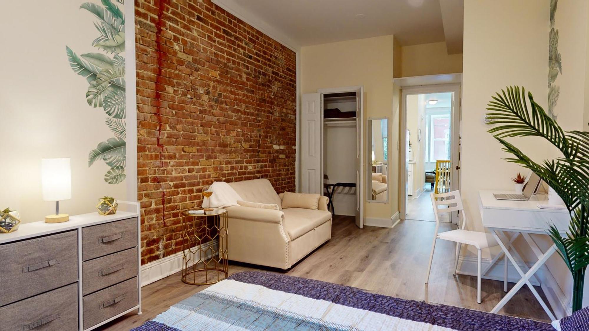 Minutes To Nyc Sleeps 5 Apartment Хоубоукън Екстериор снимка