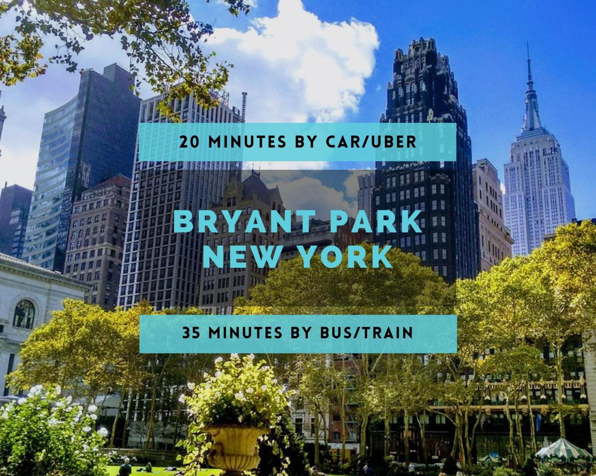 Minutes To Nyc Sleeps 5 Apartment Хоубоукън Екстериор снимка